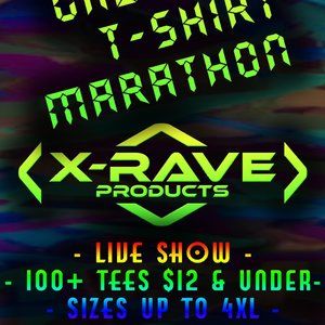 LIVE SHOW ALERT - T-SHIRT SHARE SHOW - 100+ TEES - LIKE FOR UPDATES